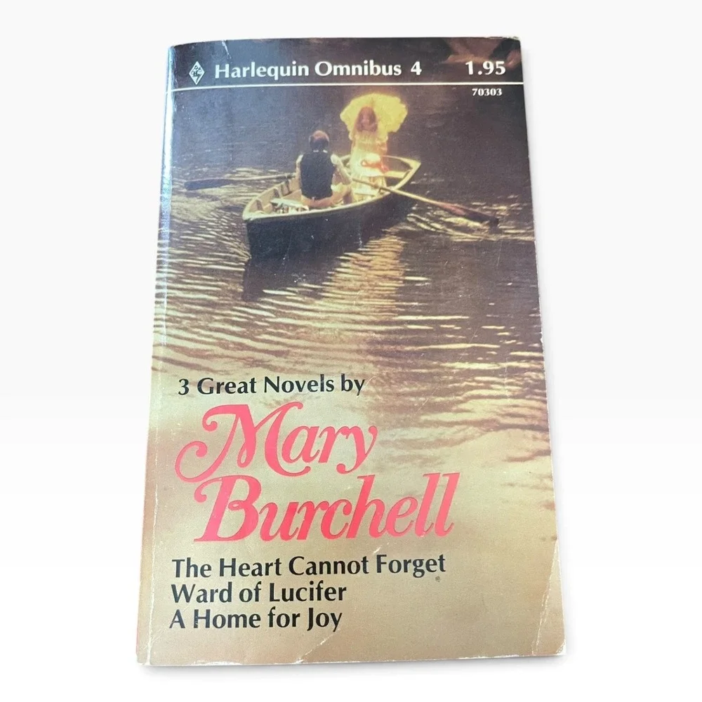 Harlequin Omnibus 4 Mary Burchell 3 Novels Romance Vintage Paperback 1976 Canada